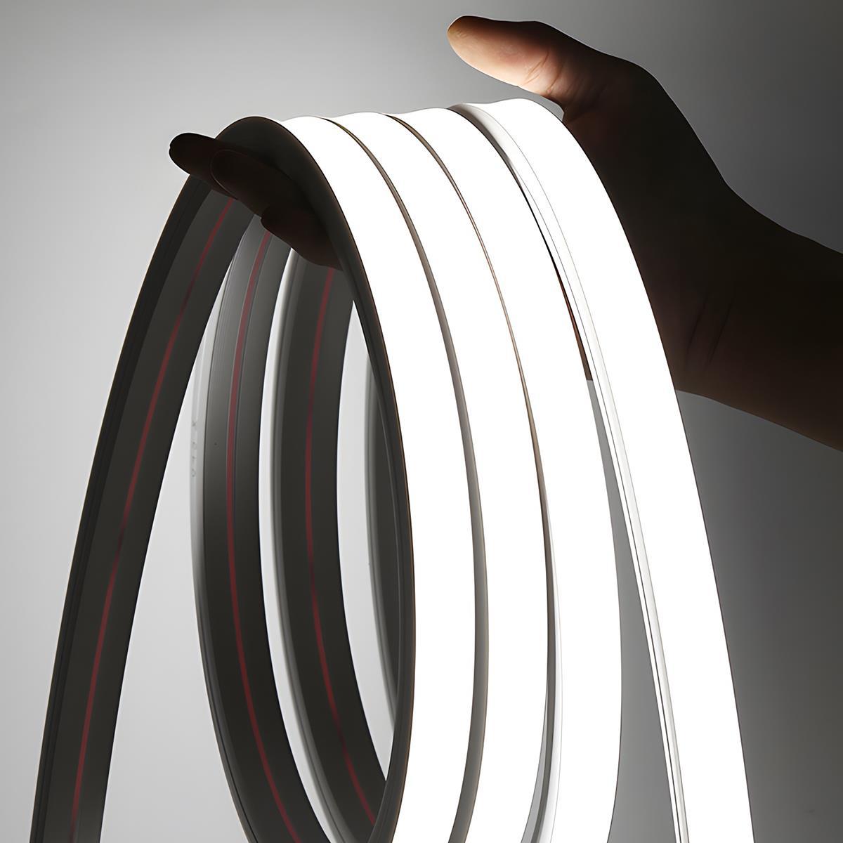 DIY Plug In Flexible LED Neon Strip Light Recessed Linear Lighting