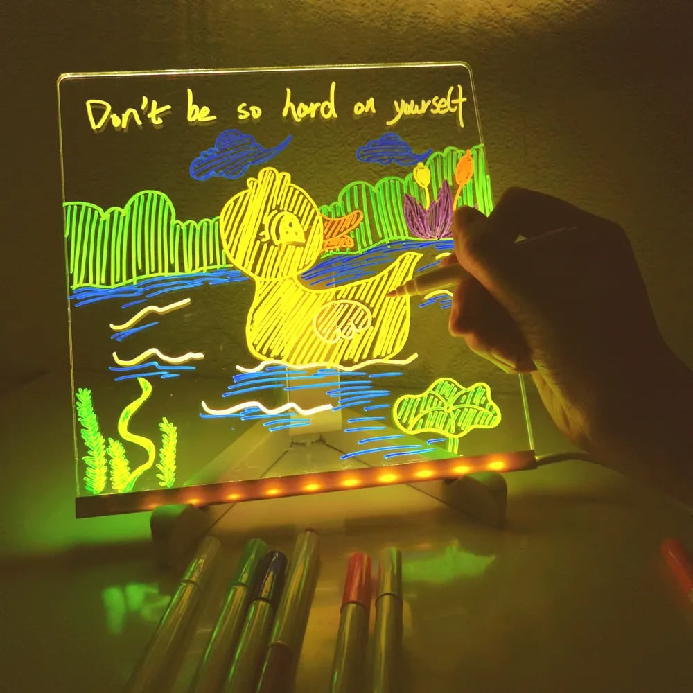 LED Light-Up Drawing Board
