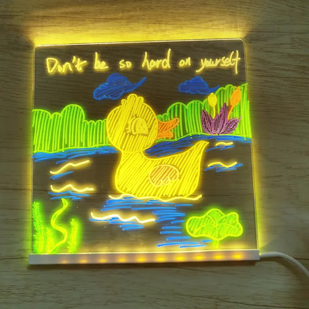 LED Light-Up Drawing Board