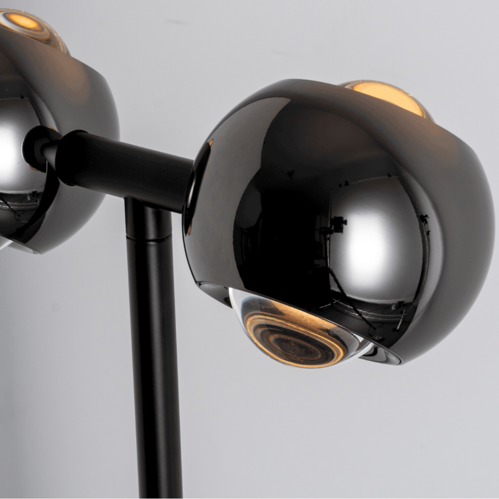 Modern Adjustable Dual-Head Arch Floor Lamp
