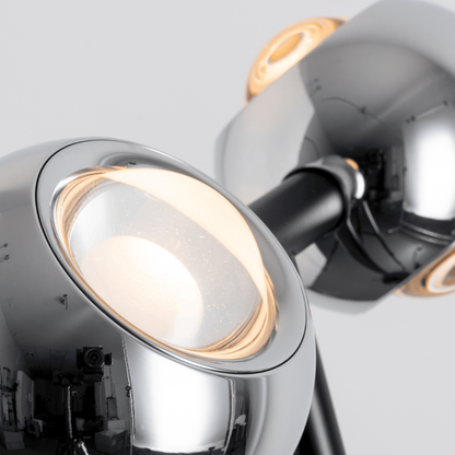 Modern Adjustable Dual-Head Arch Floor Lamp