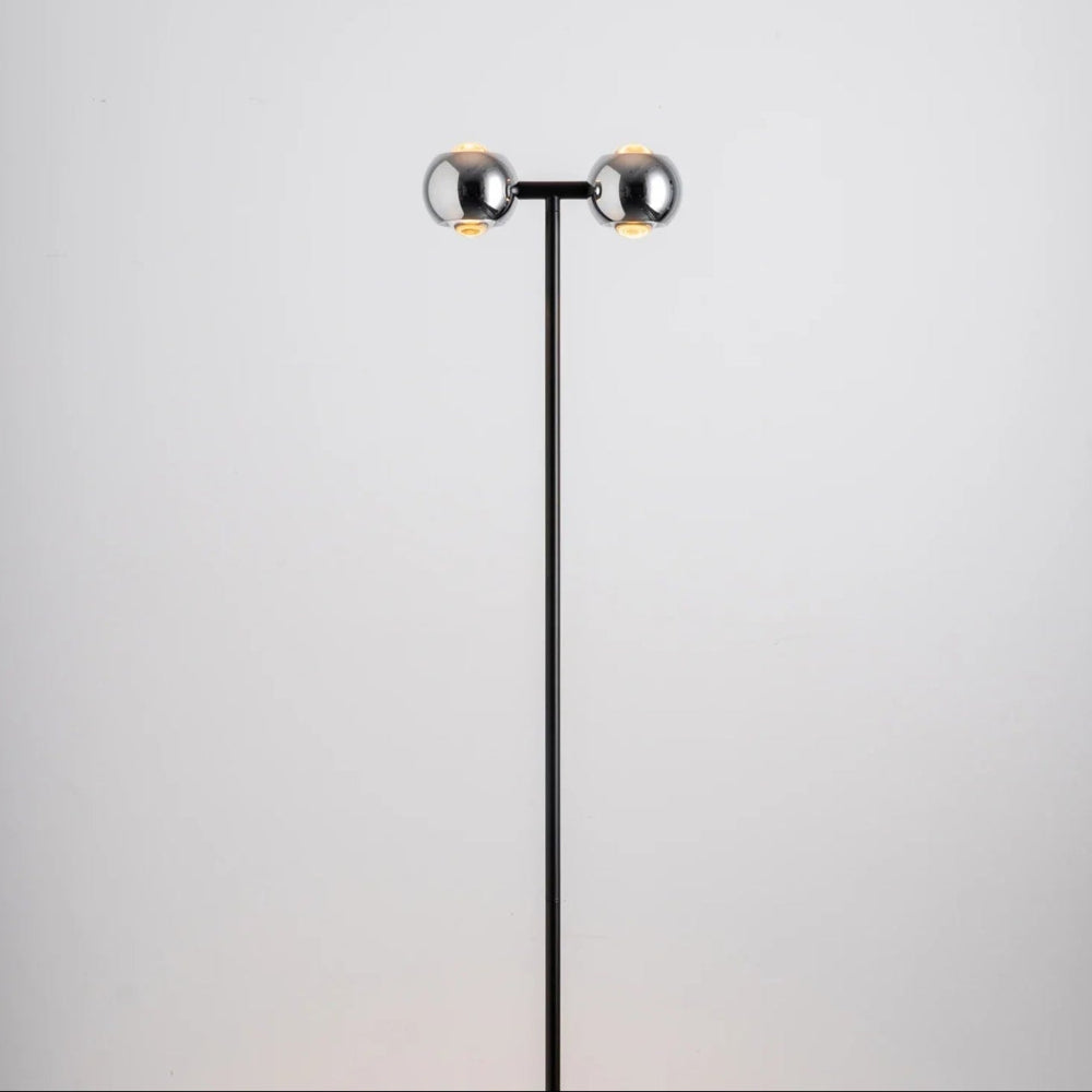 Modern Adjustable Dual-Head Arch Floor Lamp
