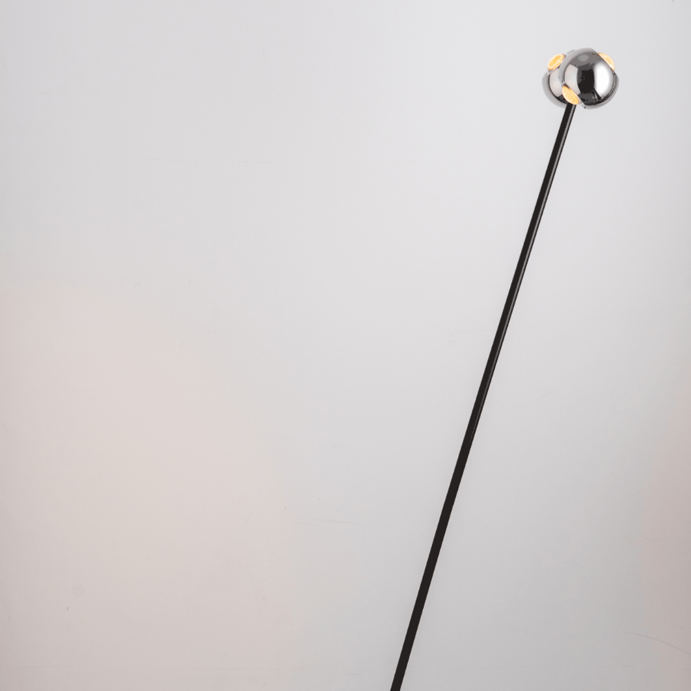 Modern Adjustable Dual-Head Arch Floor Lamp