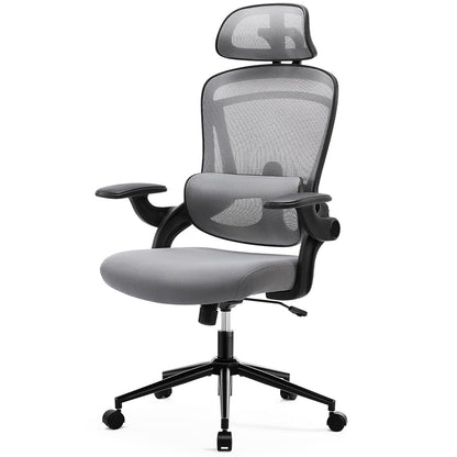 Ergonomic Office Chair Desk Chair Mesh Headrest&Lumbar Support Computer Chair