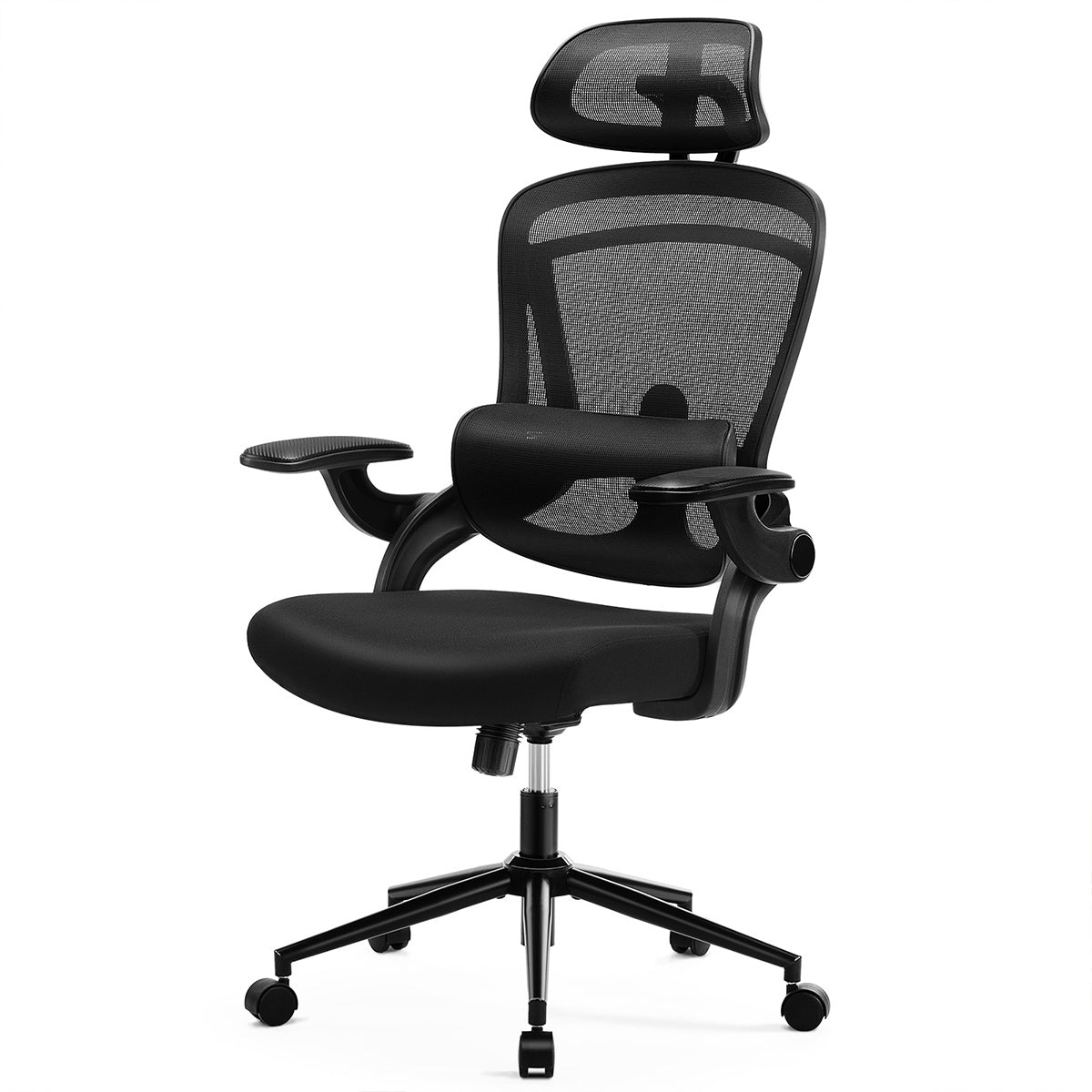 Ergonomic Office Chair Desk Chair Mesh Headrest&Lumbar Support Computer Chair