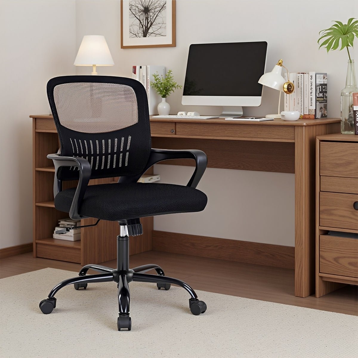 Ergonomic Reclining Office Chair with 350 lbs Capacity