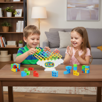 Stacking Block Game for Family Game Night