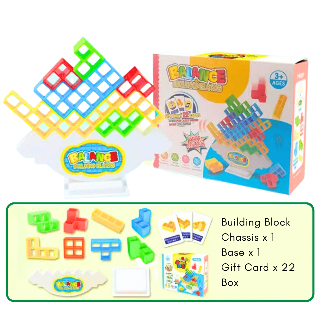 Stacking Block Game for Family Game Night