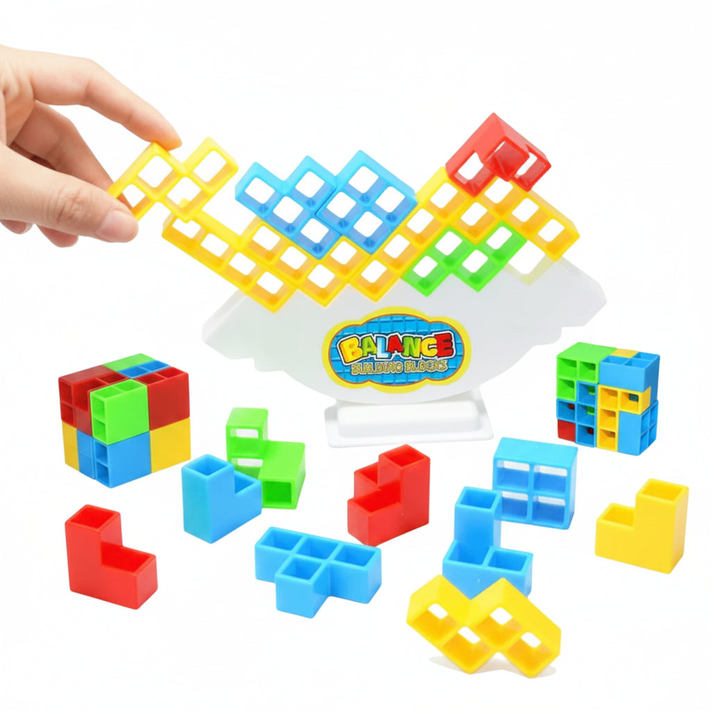 Stacking Block Game for Family Game Night