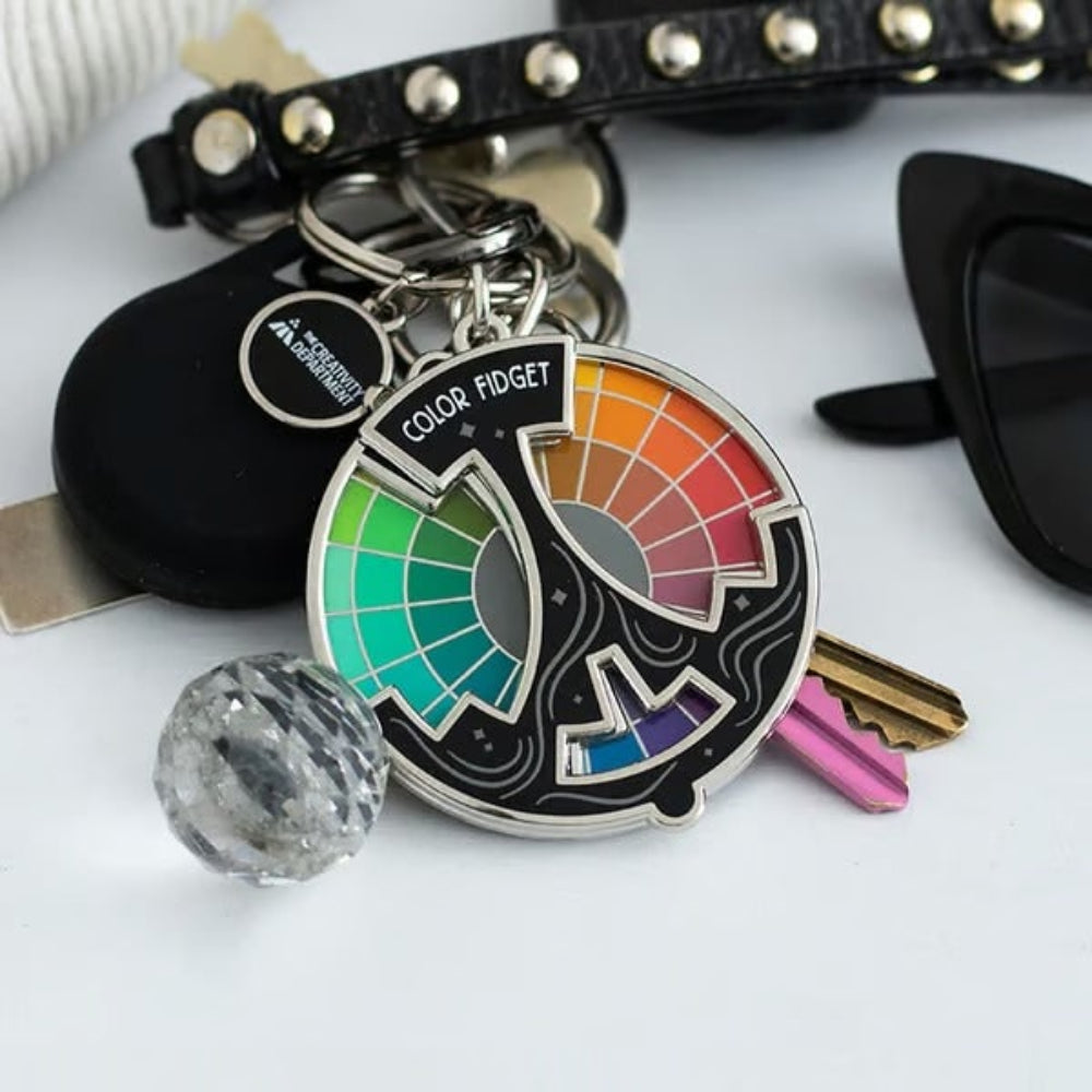 Creative Color Theory Fidget Pin Toy