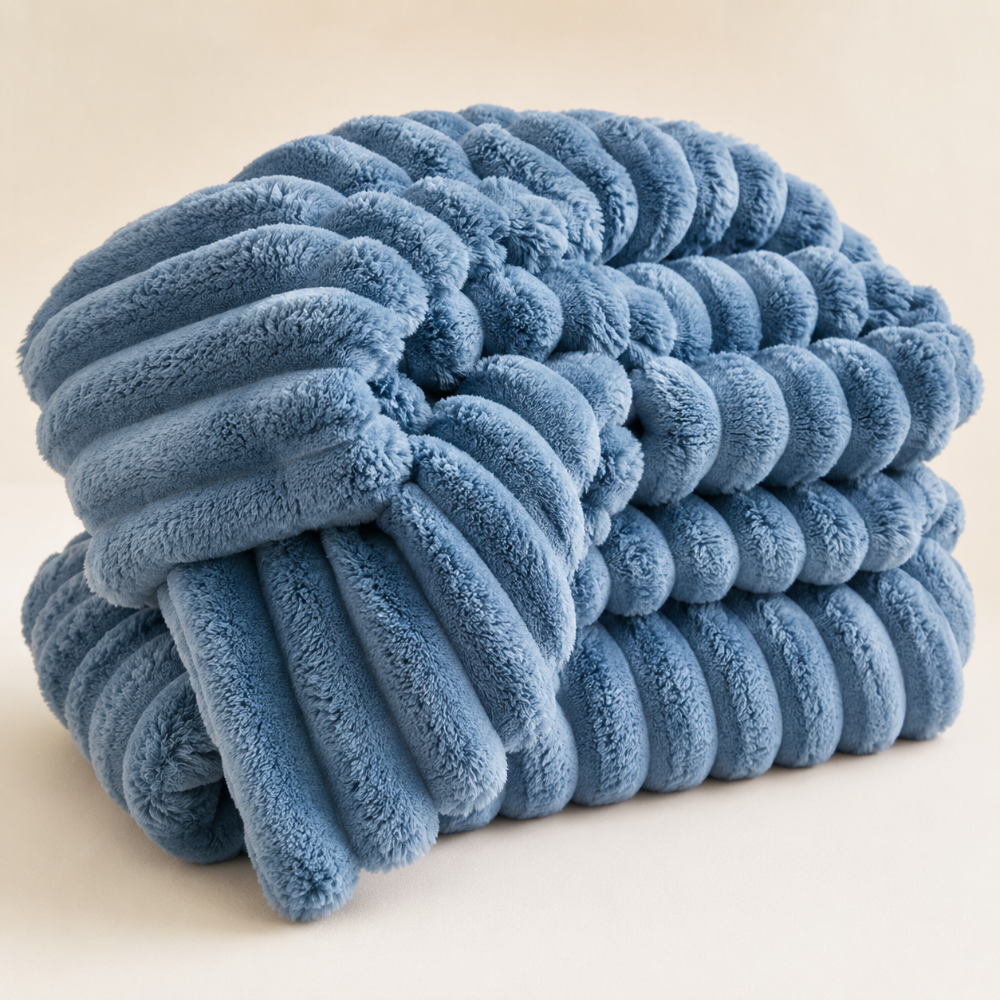 Soft Warm Plush Sofa Throw Blanket
