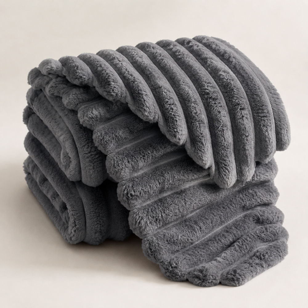 Soft Warm Plush Sofa Throw Blanket