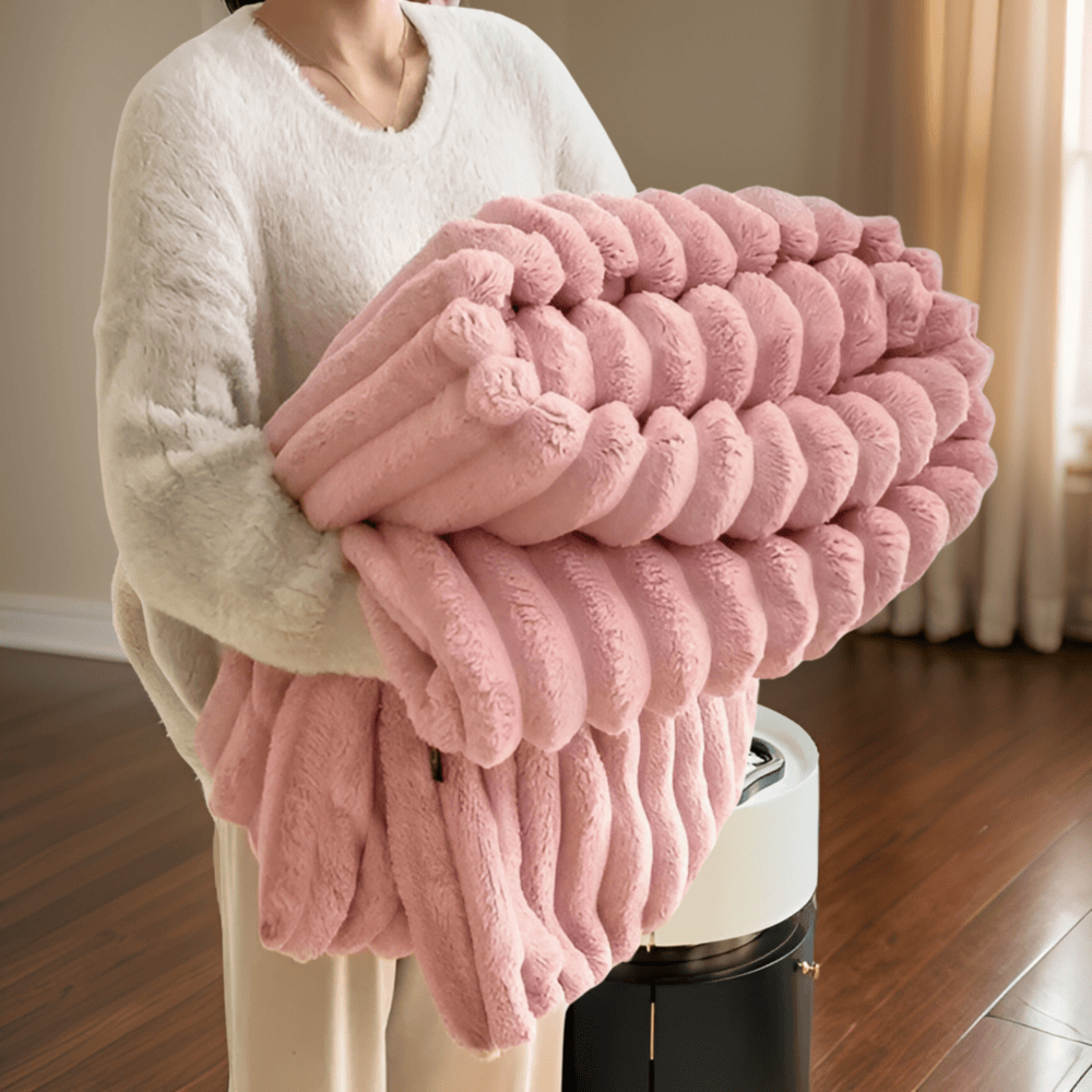 Cozy Plush Fleece Throw Blanket
