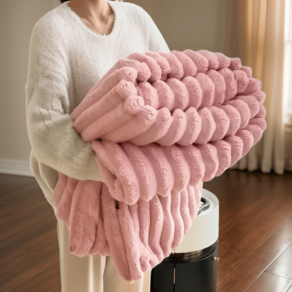 Cozy Plush Fleece Throw Blanket