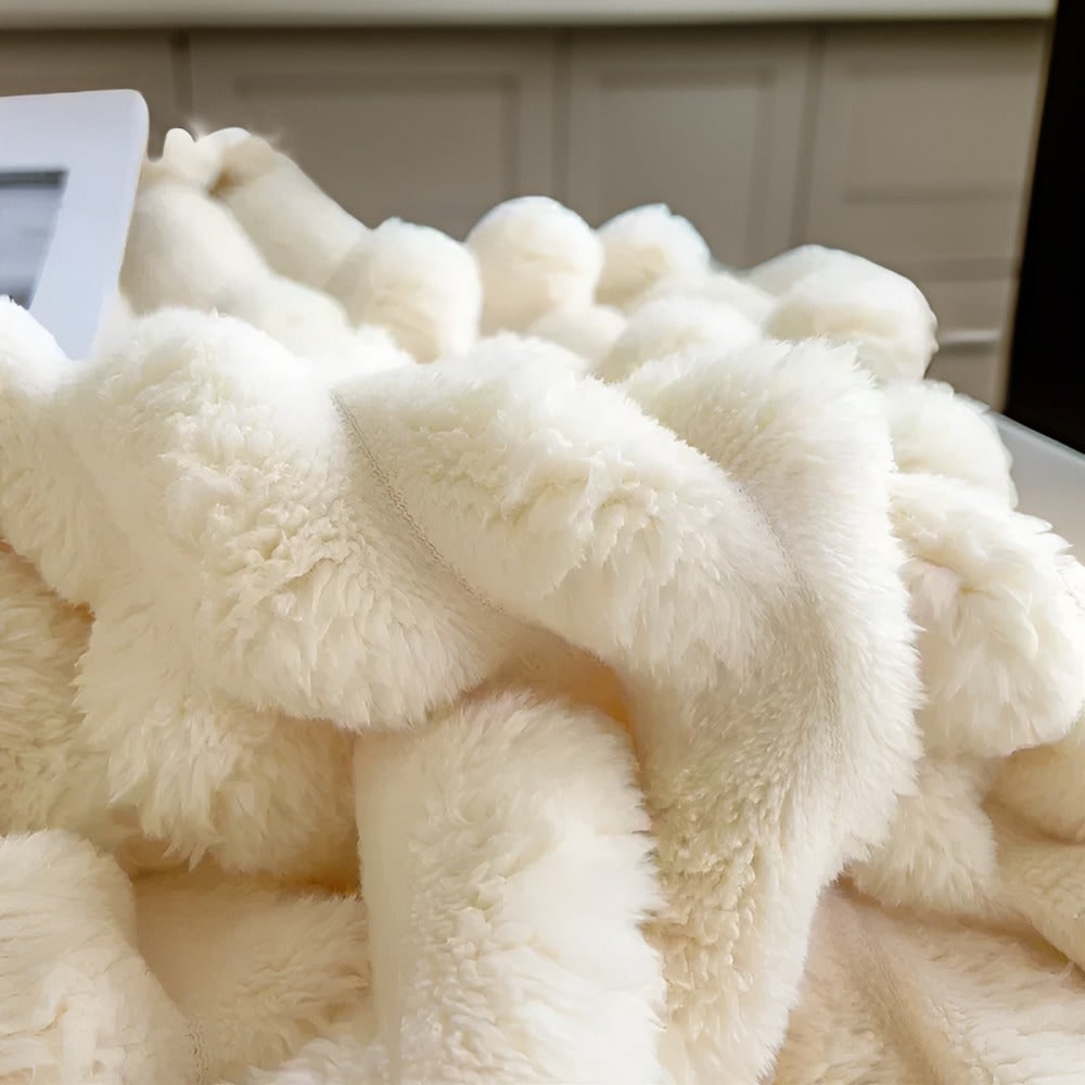 Cozy Plush Fleece Throw Blanket