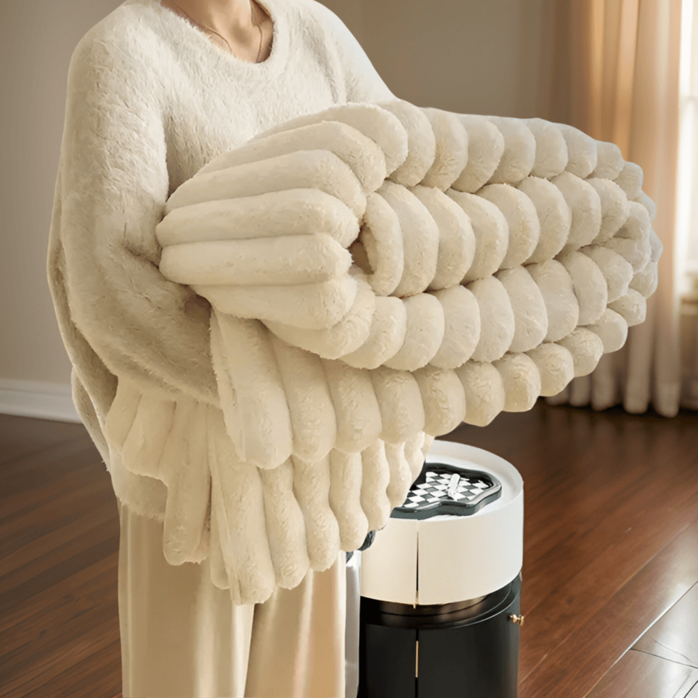 Cozy Plush Fleece Throw Blanket