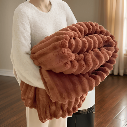 Cozy Plush Fleece Throw Blanket
