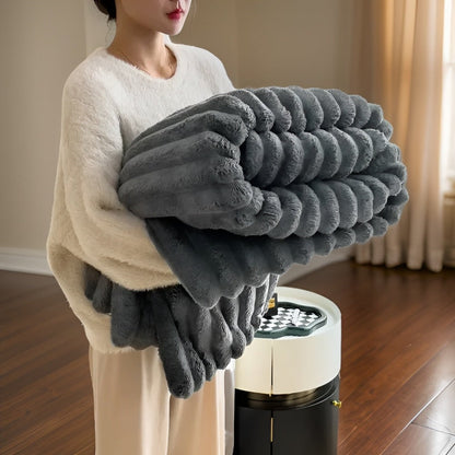 Cozy Plush Fleece Throw Blanket