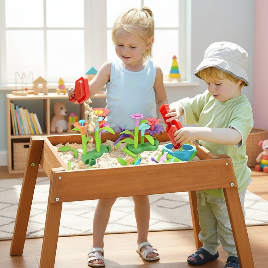 Creative Flower-Building Toy Set