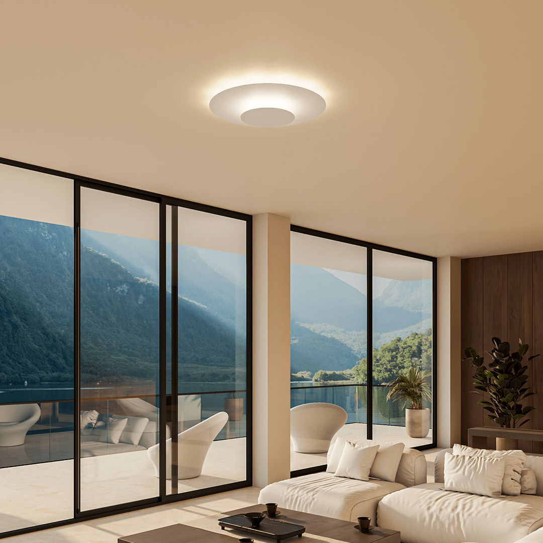 Modern Slim LED Flush Mount Ceiling Light