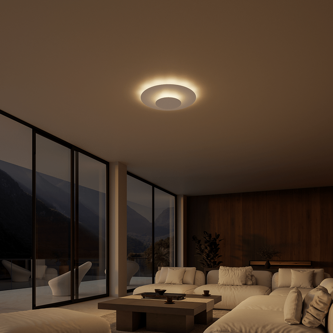 Modern Slim LED Flush Mount Ceiling Light