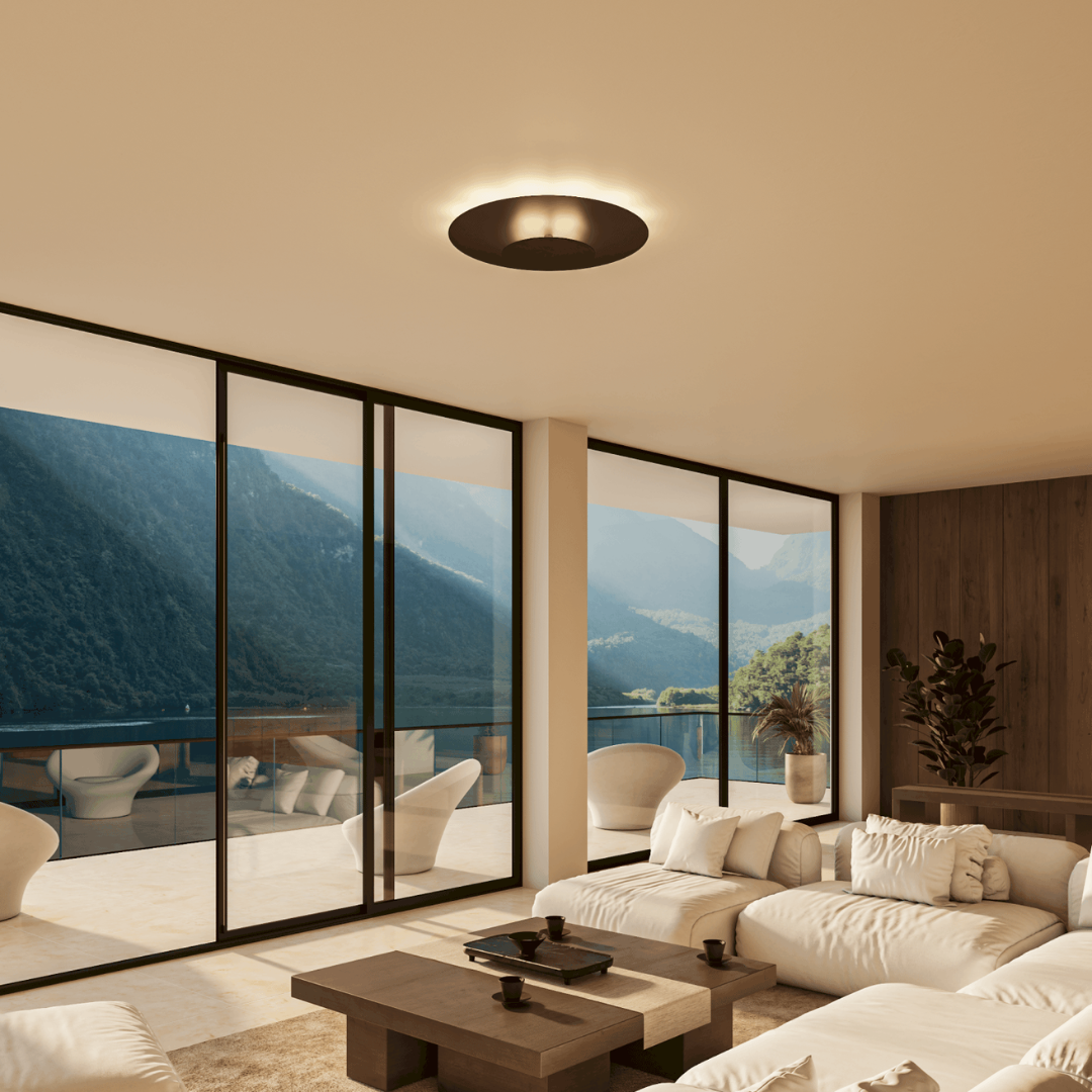 Modern Slim LED Flush Mount Ceiling Light