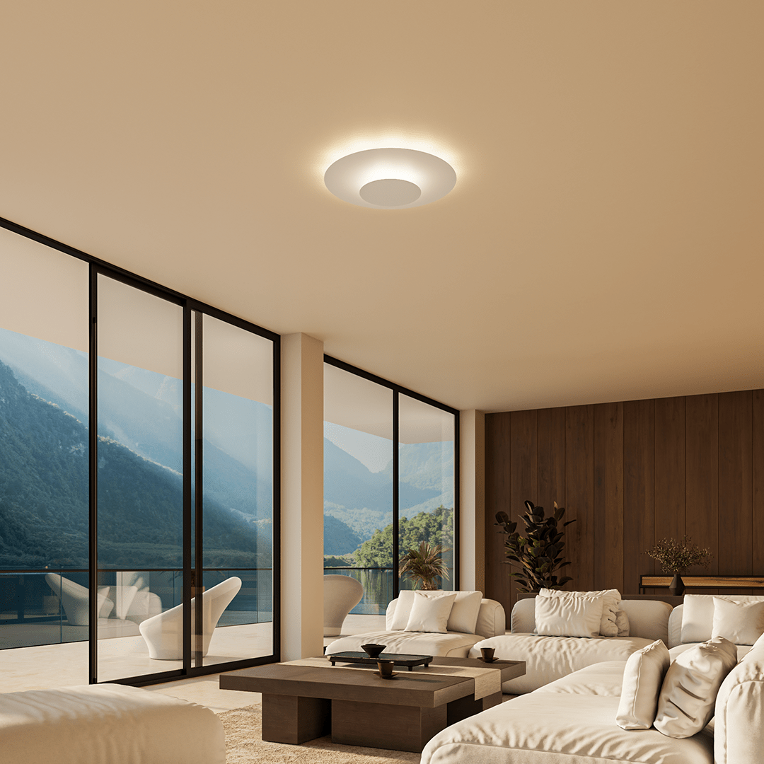 Modern Slim LED Flush Mount Ceiling Light
