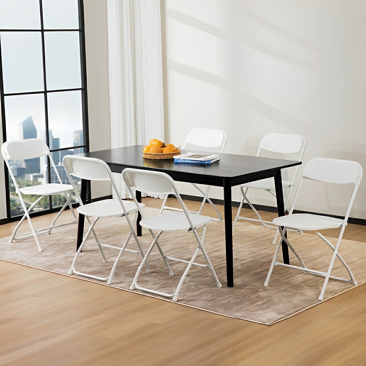 Folding Chair with Cushion – 330 lbs, Lightweight