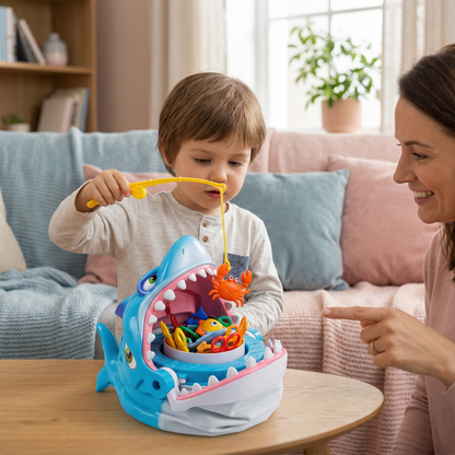 Shark-Themed Family Board Game