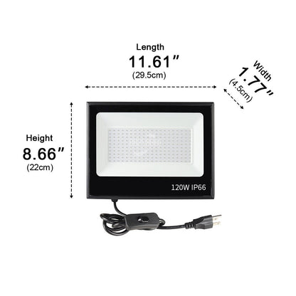 Halloween Waterproof UV Purple Light Flood Lights Outdoor Ambient Lighting
