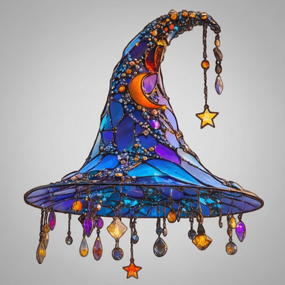 Halloween Witch Hat Decor Accent