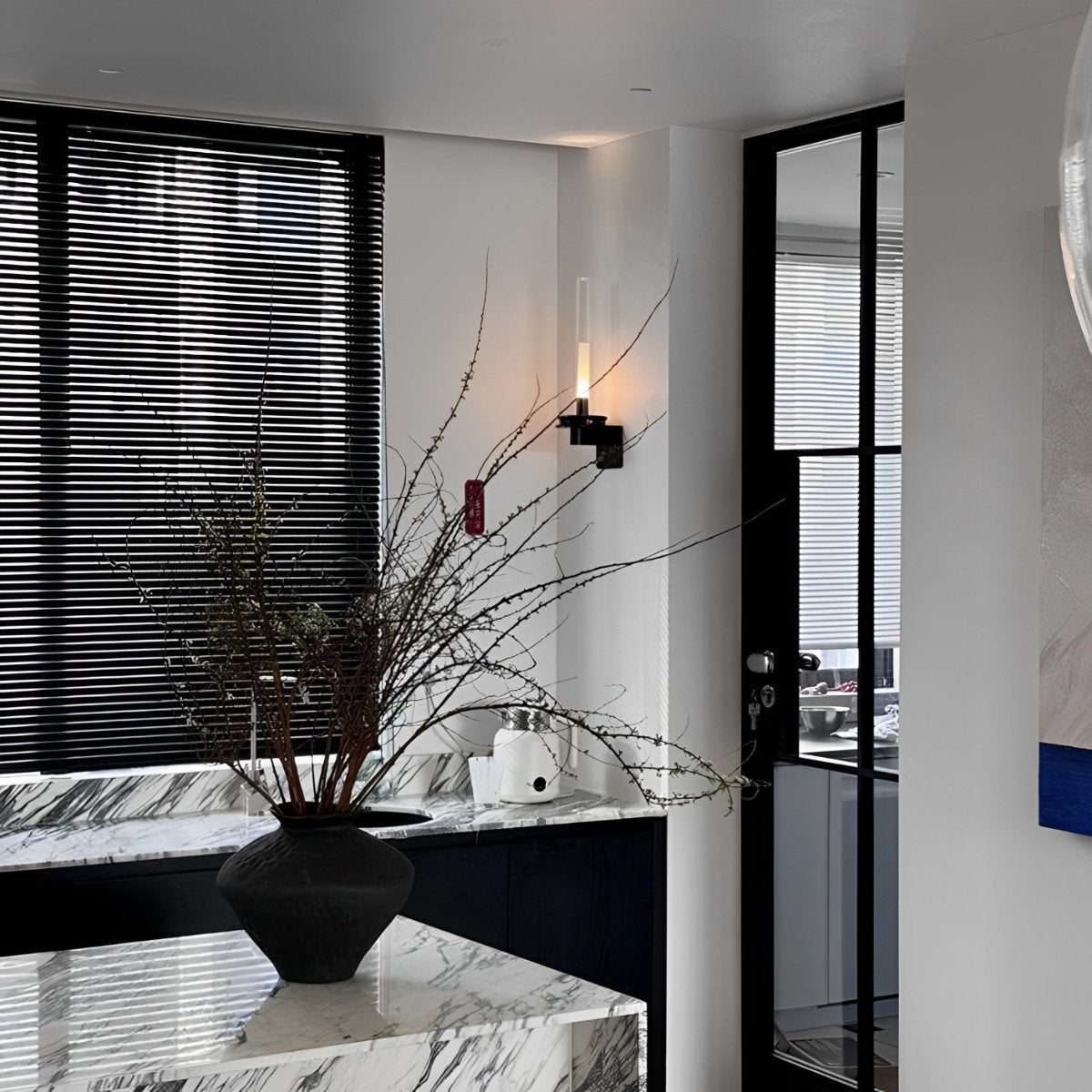 Indoor Minimalist LED Tube Wall Sconces Lights