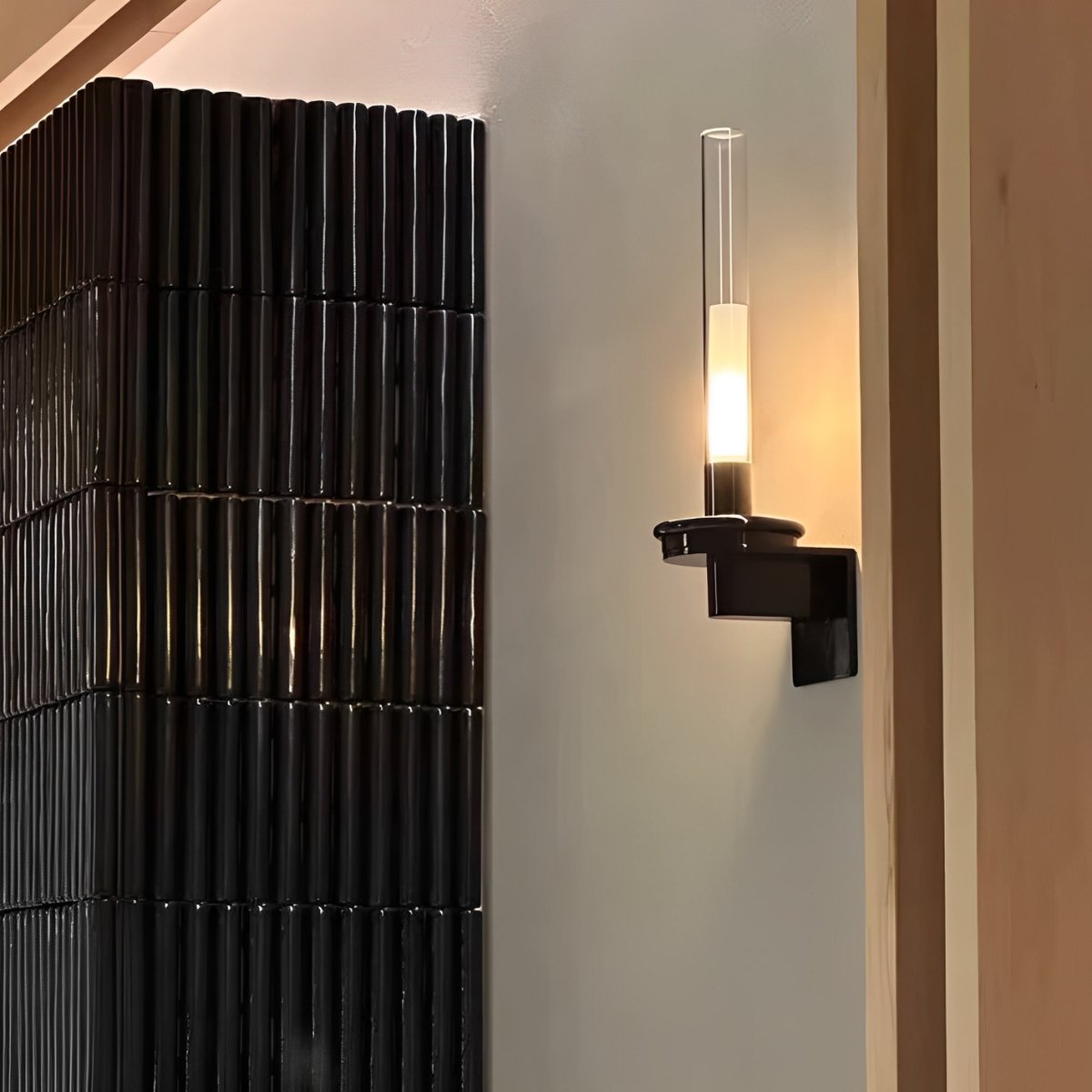 Indoor Minimalist LED Tube Wall Sconces Lights