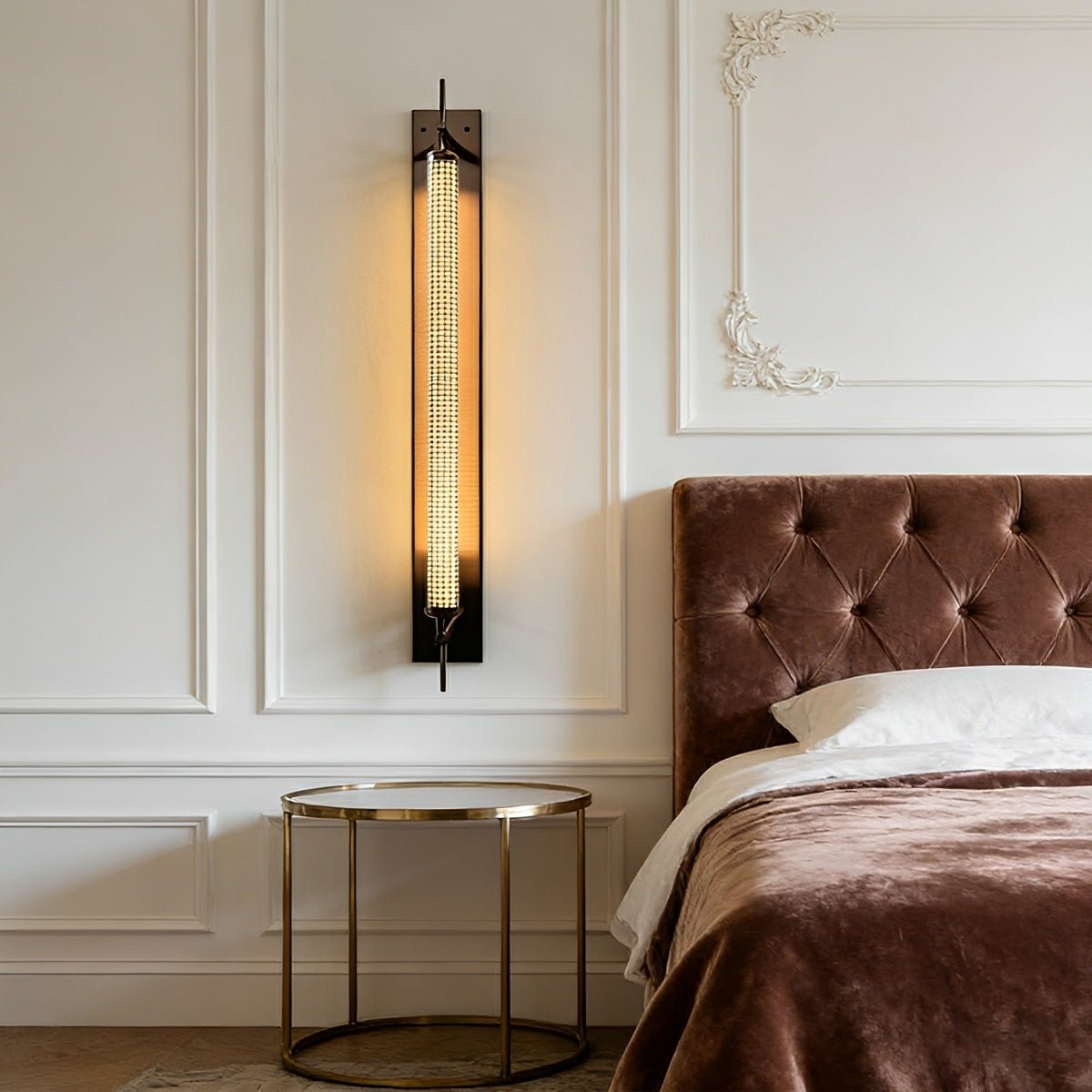 Industrial LED Wall Sconce – Stainless Steel Long Strip Wall Light