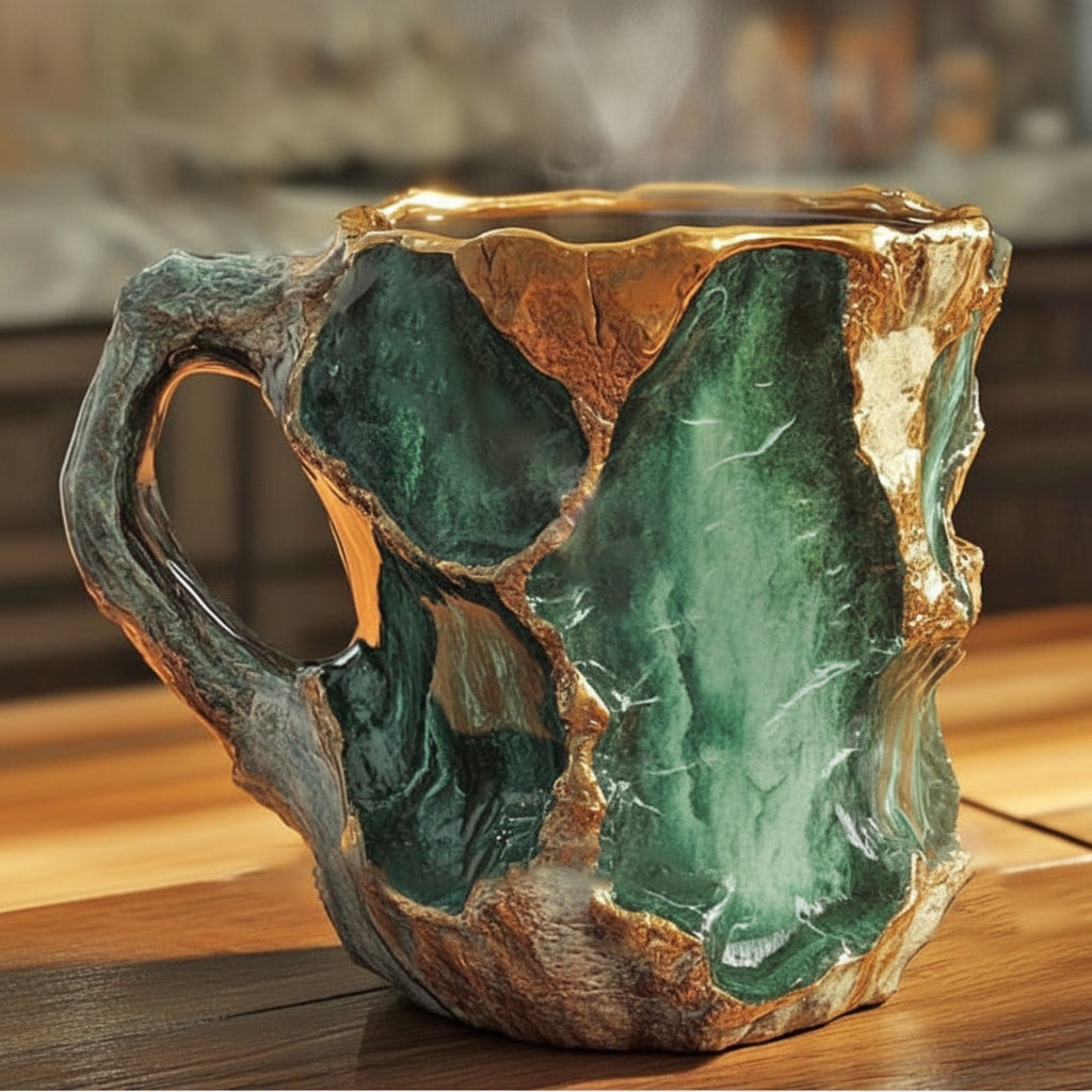 Handcrafted Insulated Coffee Mug