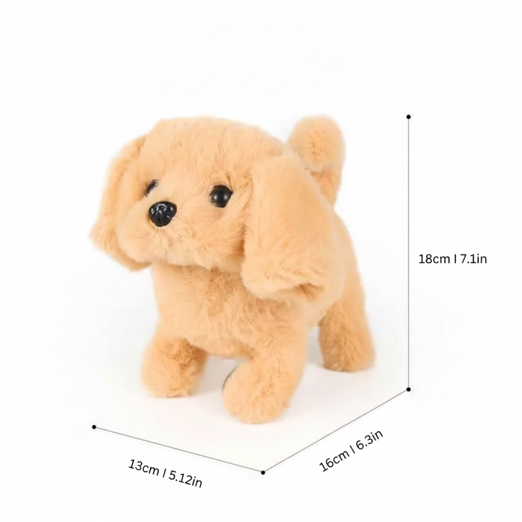 Walking Robotic Plush Puppy Toy