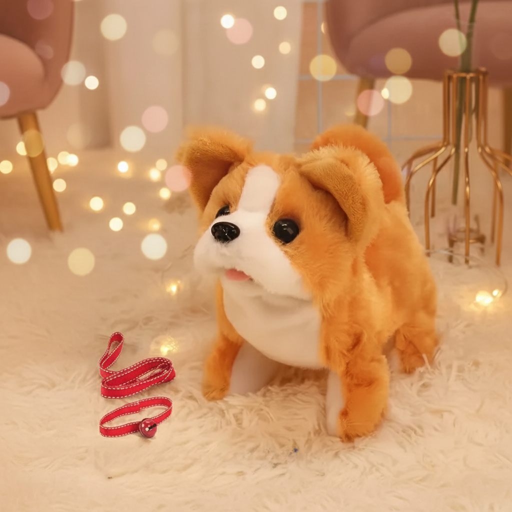 Walking Robotic Plush Puppy Toy