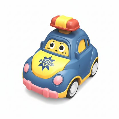 Colorful Interactive Toy Car Playset
