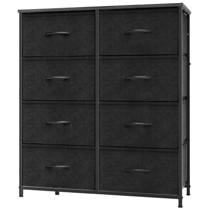 Large Capacity 5-10 Drawer Fabric Storage Cabinet Organizer