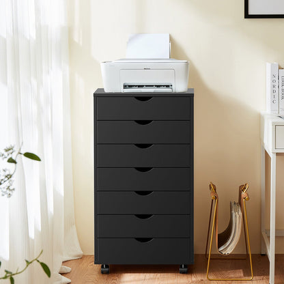 Large Capacity Mobile Storage Cabinet Organizer with Wheels
