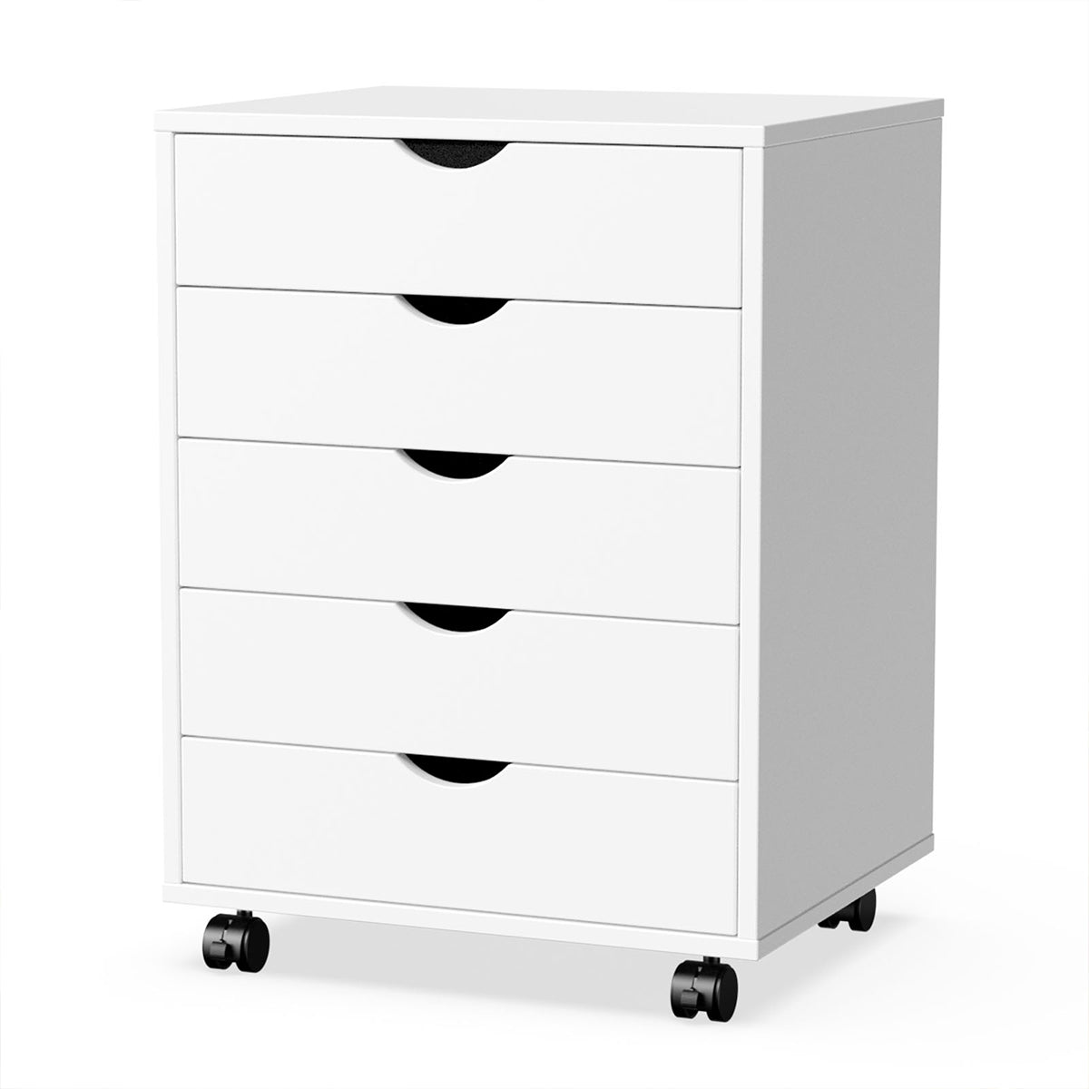 Large Capacity Mobile Storage Cabinet Organizer with Wheels