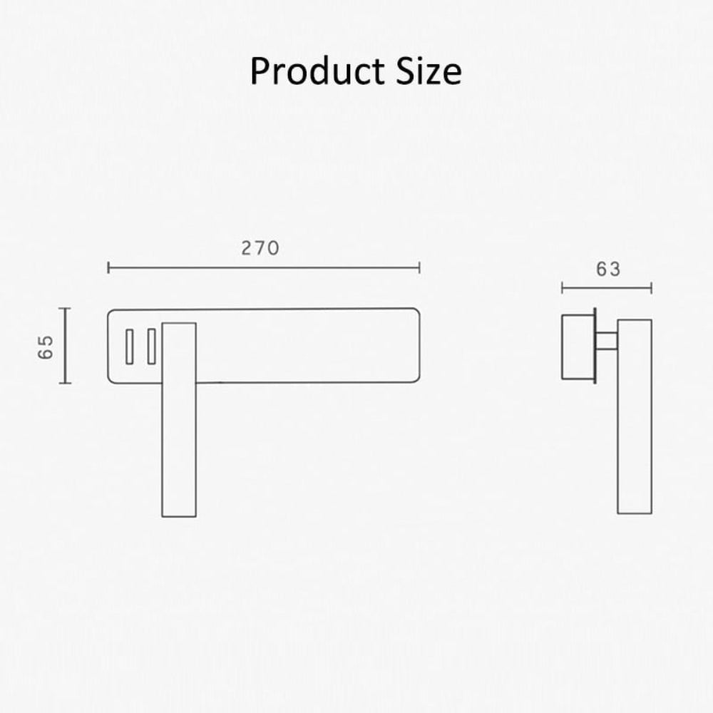 Adjustable LED Wall Reading Light
