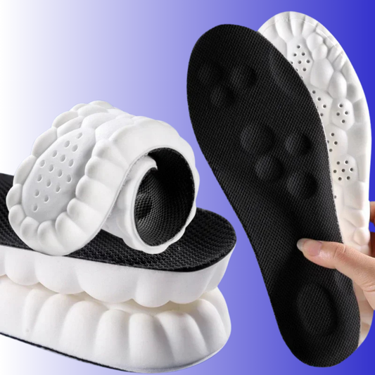 Shock-Absorbing Arch Support Massage Insoles