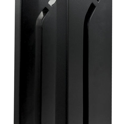 Mecha Modern Ash Black Rectangle LED Column Outdoor Pole Street Light