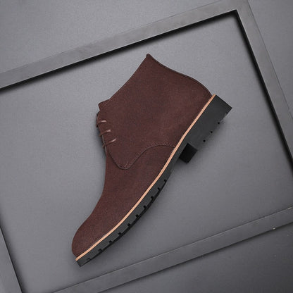 Men's Slip-On Casual Ankle Boots