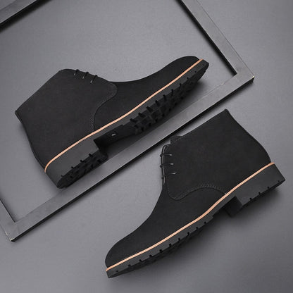 Men's Slip-On Casual Ankle Boots