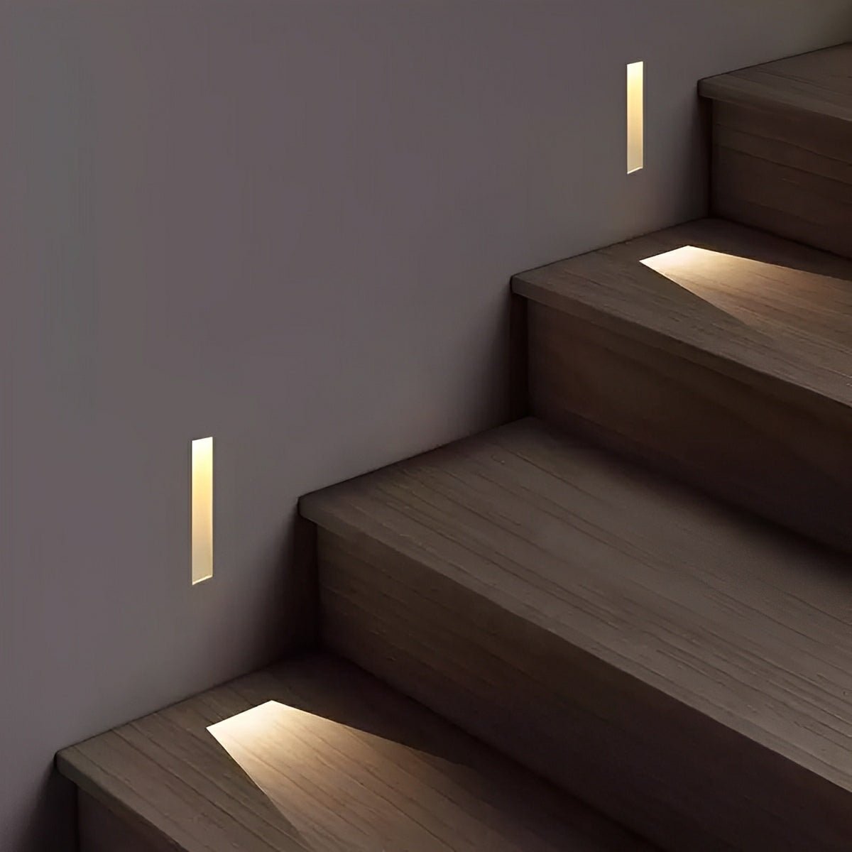 Minimalist LED Recessed Wall Sconces Stairway Lights