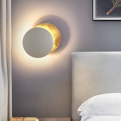 Minimalist Moon Eclipse Creative Wall Sconce