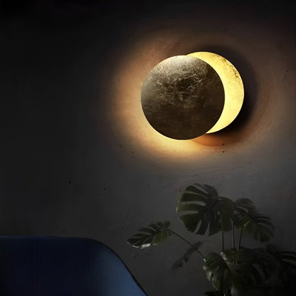 Minimalist Moon Eclipse Creative Wall Sconce