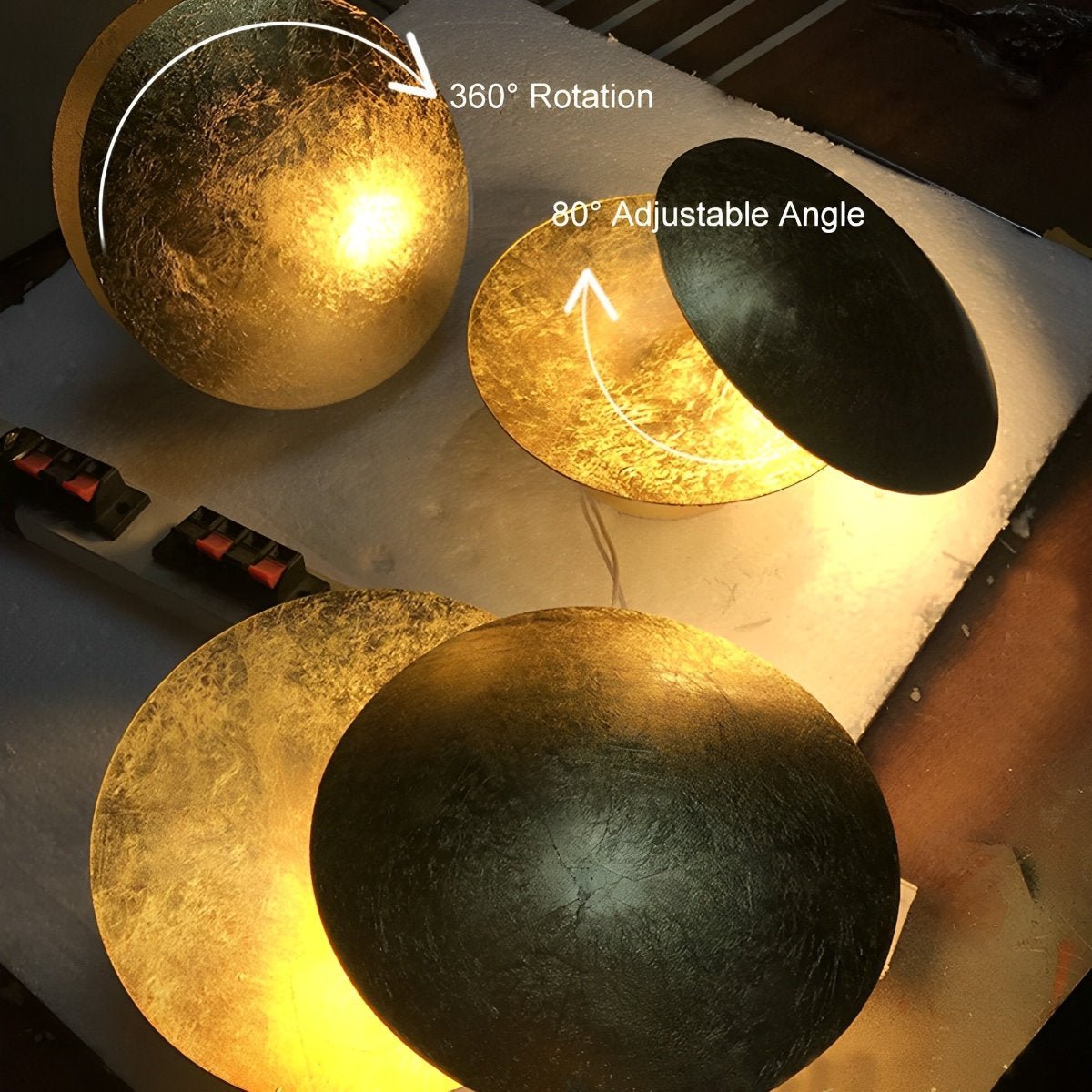 Minimalist Moon Eclipse Creative Wall Sconce